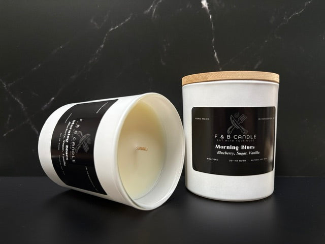 Morning Blues Soy Wax Candle